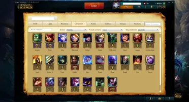 Conta Bronze 2 Com 27 Champios é 5 Skins