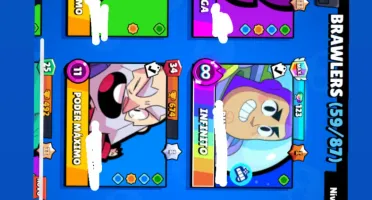 Brawl Stars: 22k+ troféus. Barato!