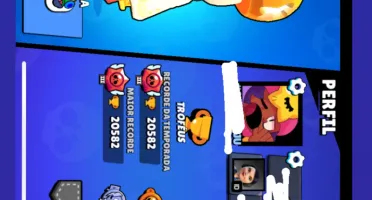 Brawl Stars: 22k+ troféus. Barato!