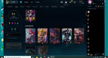 CONTA DE LOL LV242