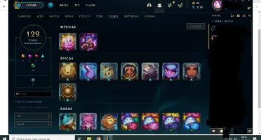 CONTA DE LOL LV242