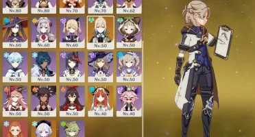 Conta geshin AR58 C/ 13 5* e 6 armas 5*