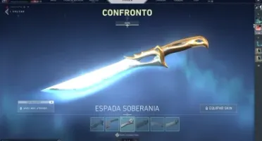 Conta com mais de R$ 600,00 investidos em skins.