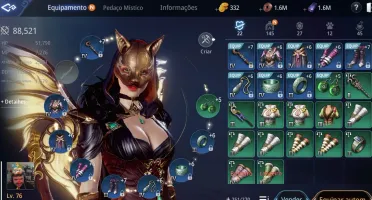 CONTA MIR4 - | LEVEL 76 | POWER | - QUASE NFT