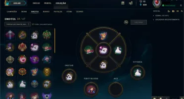 Conta League of Legends