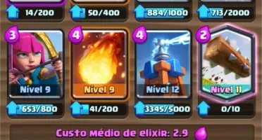 CONTA DE CLASH ROYALE LV11