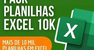 10k Planilhas Excel Editáveis Empresas Pessoal