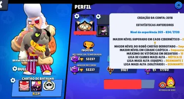 Brawl stars conta 2018