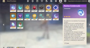Conta Genshin Impact com Childe + Zhongli + Atlas Celestial