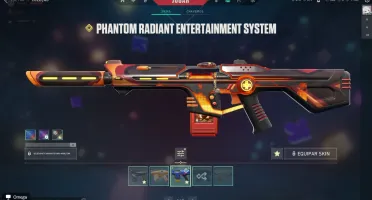 Conta valorant elo max platina 3 com skins!!