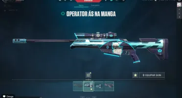 Conta valorant elo max platina 3 com skins!!