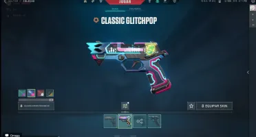 Conta valorant elo max platina 3 com skins!!