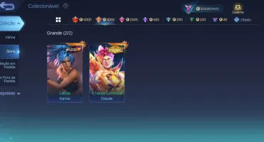 Conta Mlbb 243 Skins 95 Heróis - Todos Os Passes 2024