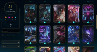 Wild Rift (Desde S1) e lol de PC (Desde a S5)