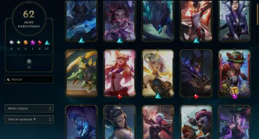 Wild Rift (Desde S1) e lol de PC (Desde a S5)