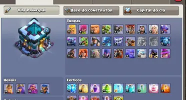 Clash Of Clans, Contas Full Acesso CV 13
