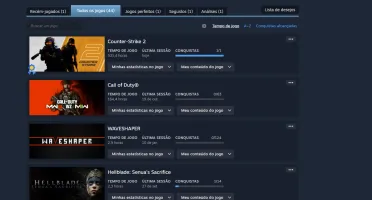 Conta Steam Lvl 50 Com 16K No Cs Premier e COD