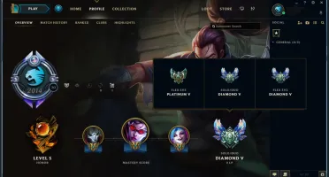 Conta League of Legends Diamante em 2 filas!