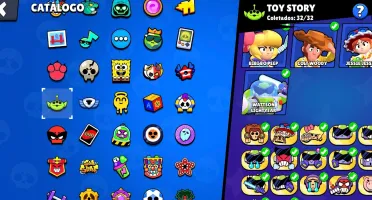 104 BRAWLERS MAX | 99K TROFÉUS | 445 gemas | Full collabs