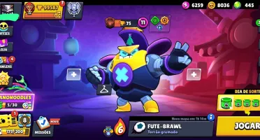 104 BRAWLERS MAX | 99K TROFÉUS | 445 gemas | Full collabs