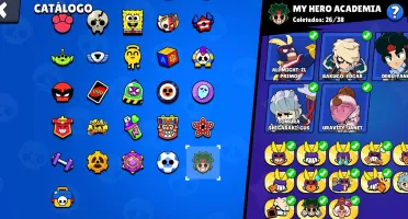 104 BRAWLERS MAX | 99K TROFÉUS | 445 gemas | Full collabs