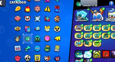 104 BRAWLERS MAX | 99K TROFÉUS | 445 gemas | Full collabs