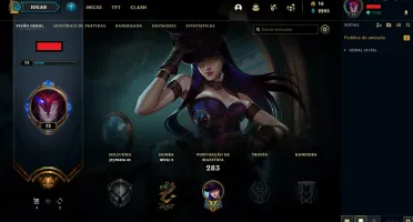 Conta League of Legends - Ícones 2014, Skins e 128 Champs
