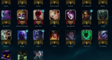 Conta Ouro IV LOL