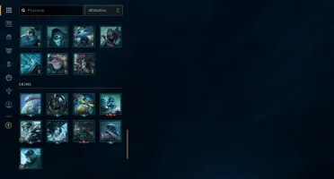 Conta lol todas skins da loja, level 464