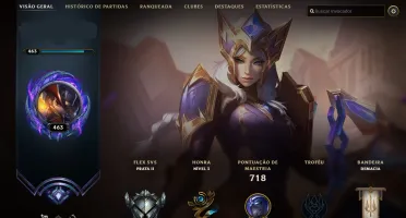 Conta lol todas skins da loja, level 464