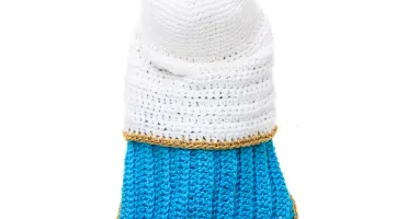 Nossa Senhora com Menino Jesus em Amigurumi