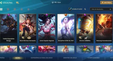 Conta Lol Wild Rift Rara A Venda