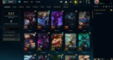 Vendo Smurf Ouro 4 com 37 skins