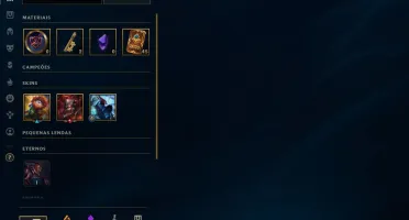 CONTA LOL / 301 SKINS / LVL 92