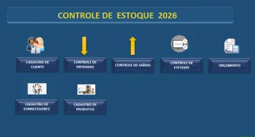 Planilha Controle De Estoque E Gestão