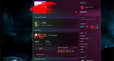Conta steam com muitos jogos AAA inclusive NEW WORLD lvl 53