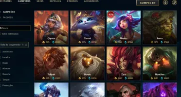 Conta lol plat 1 203 skins
