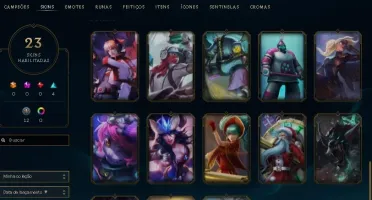 CONTA LEAGUE OF LEGENDS BARATA!!!