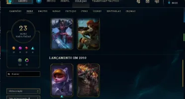 CONTA LEAGUE OF LEGENDS BARATA!!!