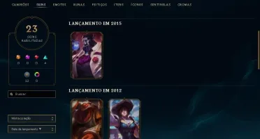 CONTA LEAGUE OF LEGENDS BARATA!!!
