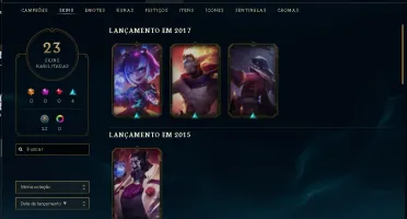 CONTA LEAGUE OF LEGENDS BARATA!!!