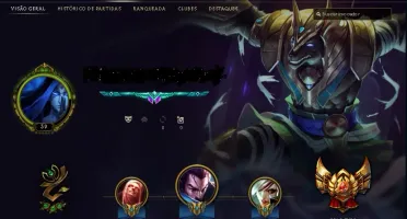 Conta de League of Legends