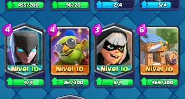 Conta com 120 cartas CR