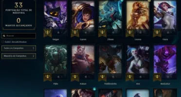CONTA LEVEL 25 BOM PARA SMURF COM MUITAS SKINS E CHAMPS.