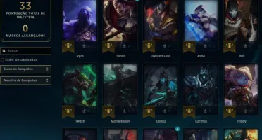 CONTA LEVEL 25 BOM PARA SMURF COM MUITAS SKINS E CHAMPS.
