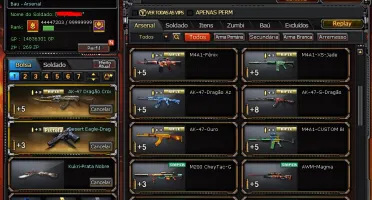 Conta de CROSSFIRE MEGA UPADA