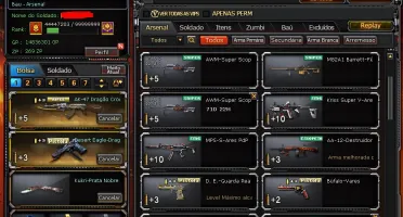 Conta de CROSSFIRE MEGA UPADA