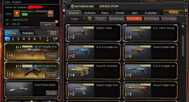 Conta de CROSSFIRE MEGA UPADA