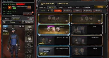 Conta de CROSSFIRE MEGA UPADA