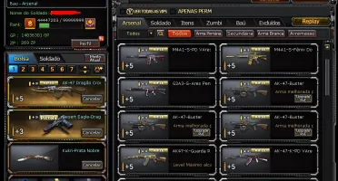 Conta de CROSSFIRE MEGA UPADA